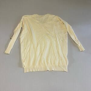 dreamers by debut pure heart pullover sweater in ivory S/M
